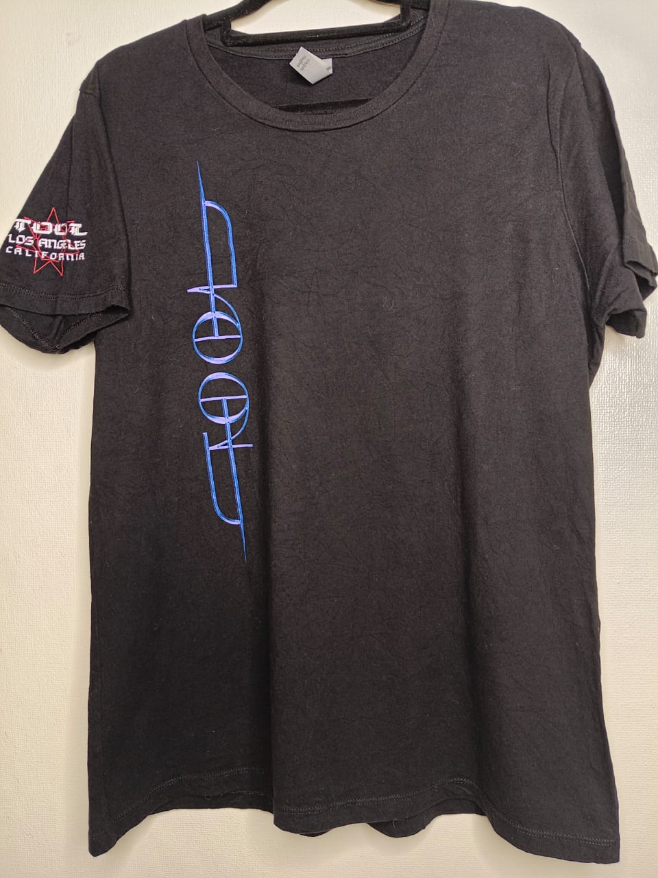 Camiseta Tool - Diseño Fractal y Ojos (Usada)