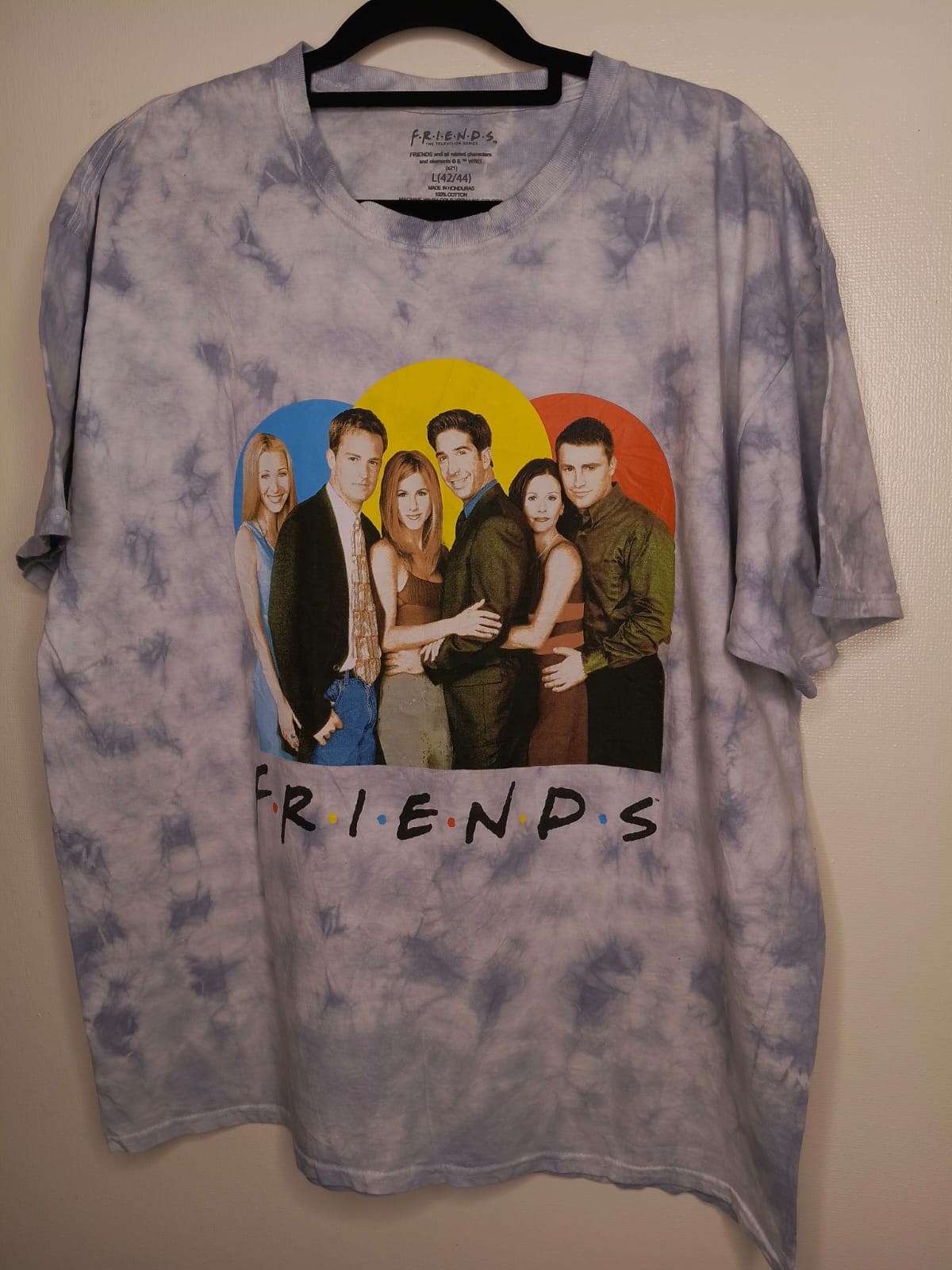 Camiseta Friends - Tie-Dye Clásico (Usada)