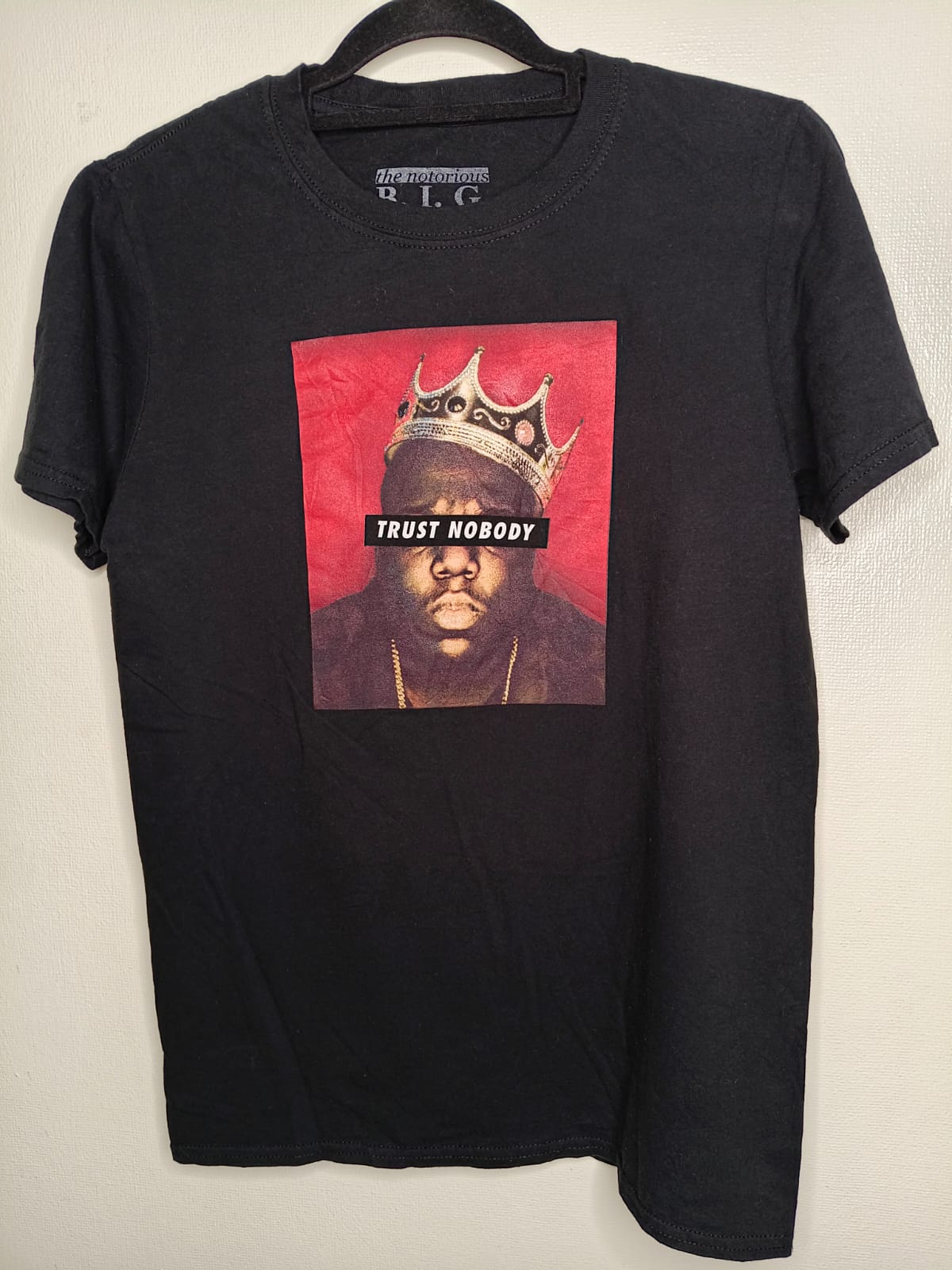 Camiseta The Notorious B.I.G. King Corona - Hip Hop (Usada)