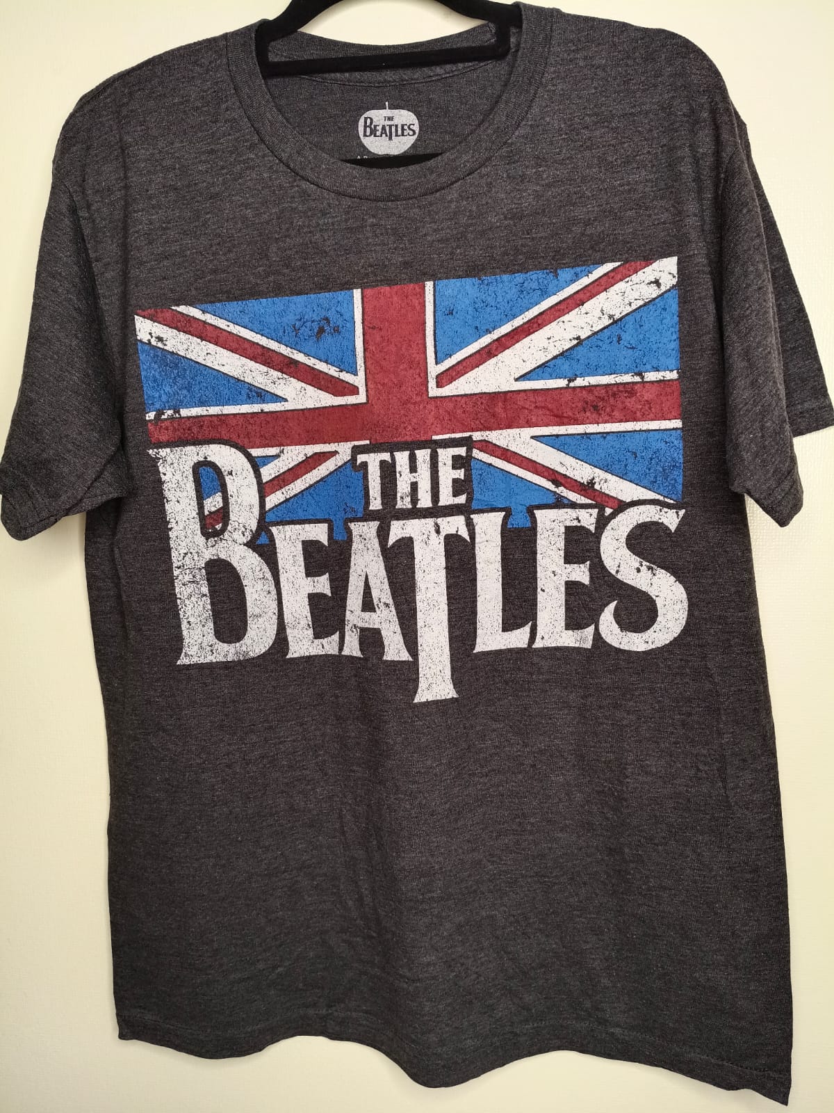 Camiseta The Beatles - Bandera Union Jack (Usada)
