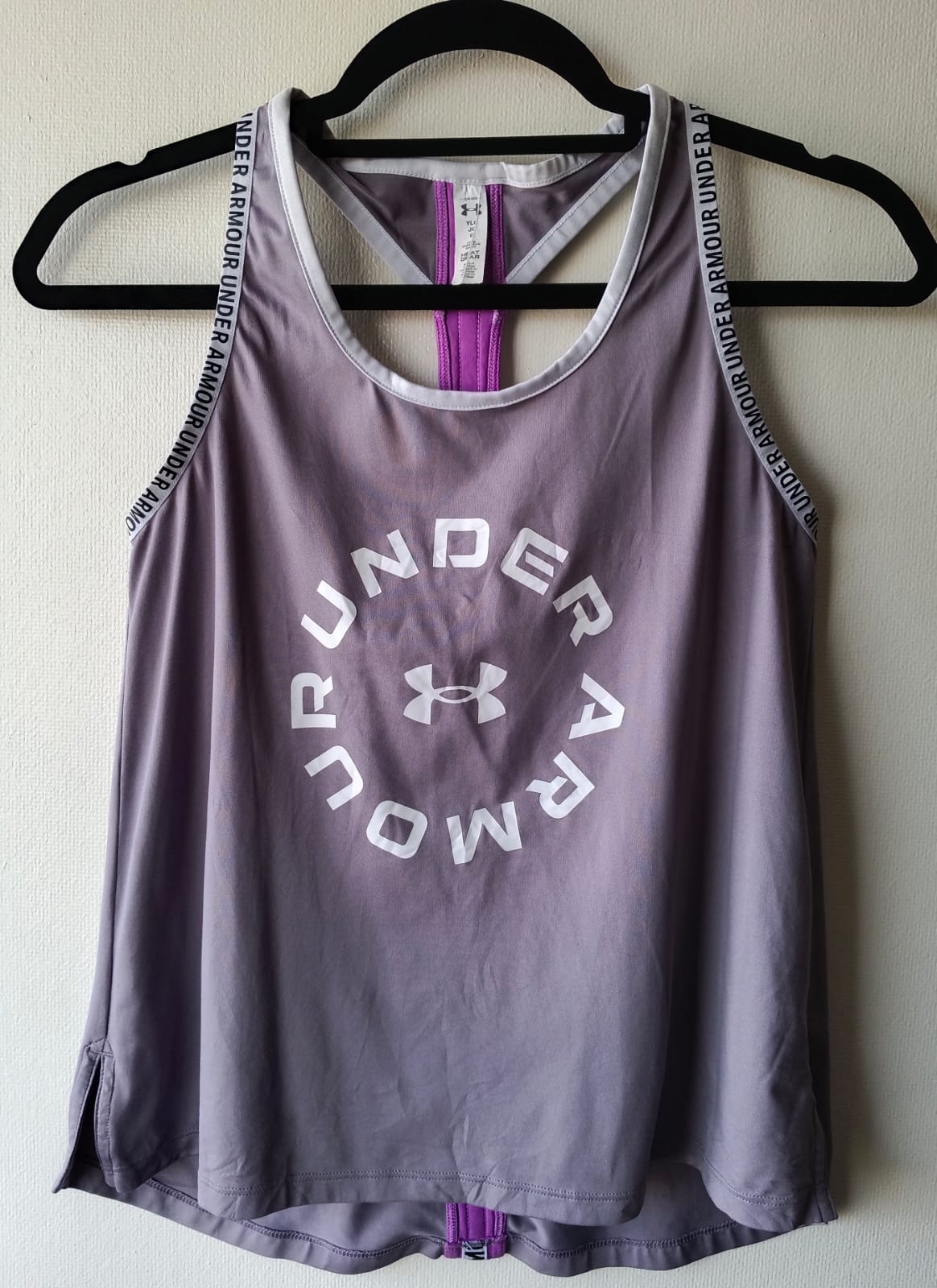 Tank Top Under Armour Lila Performance - Deportivo Gimnasio (Usada)