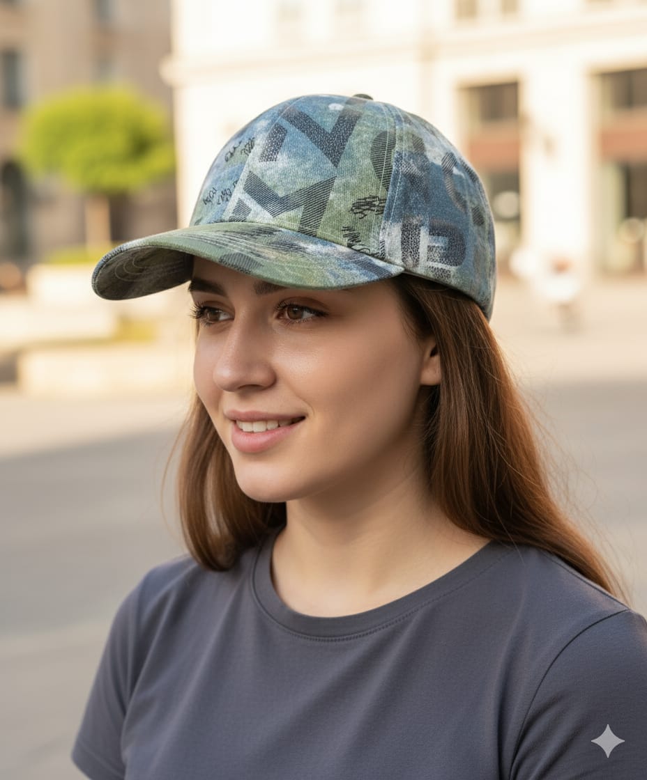 Gorra Baseball Militar Abstracta Camuflaje - Estilo Urbano (Nueva)