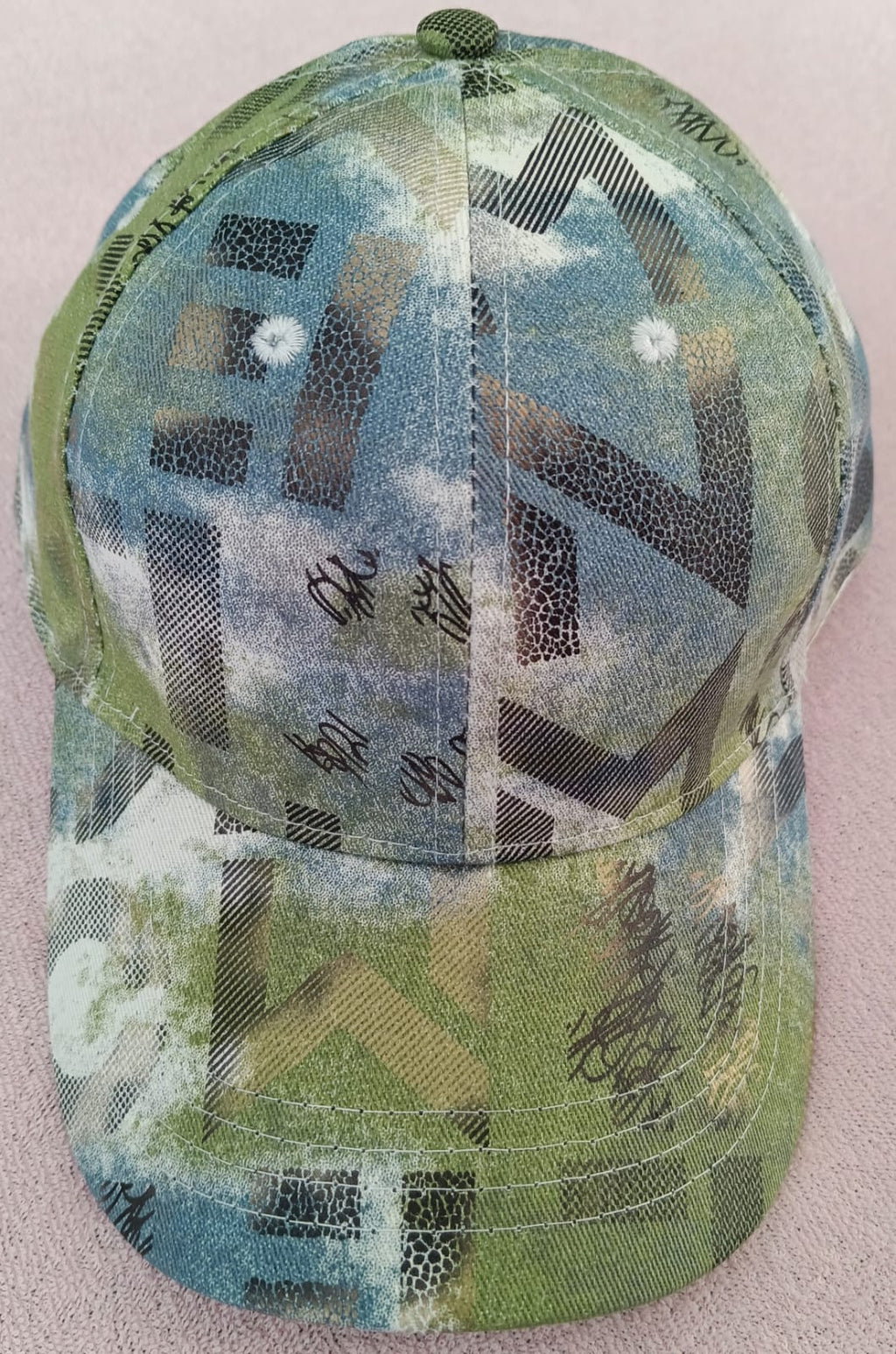Gorra Baseball Militar Abstracta Camuflaje - Estilo Urbano (Nueva)